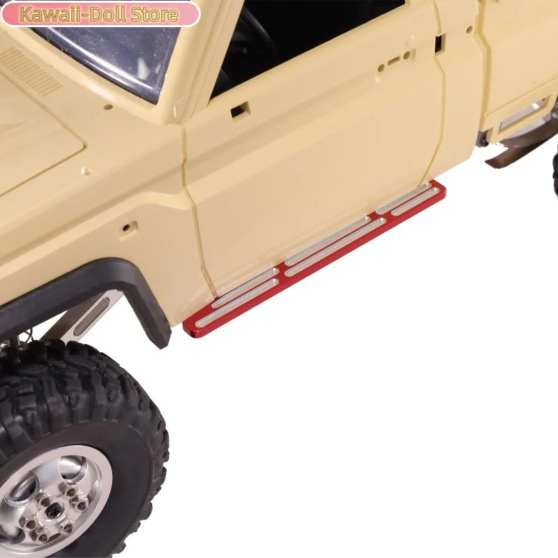1 Coppia 1/12 RC Crawler Auto Sinistra Destra Pedali Per MN82 LC79 MN78 Parti di Aggiornamento di Ricambio Modifica del Pedale Laterale In Alluminio