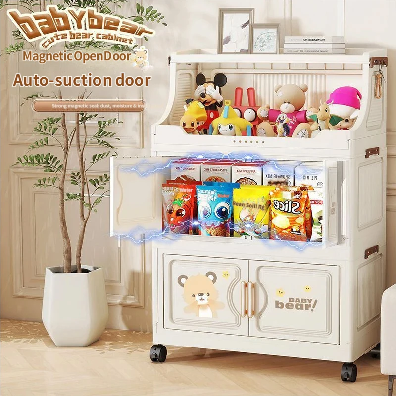 Foldable Deep Storage Box for Clothes - Big Capacity Moisture-Proof Dust-Proof Organizer for Toys And Living Room Essentials - view 5