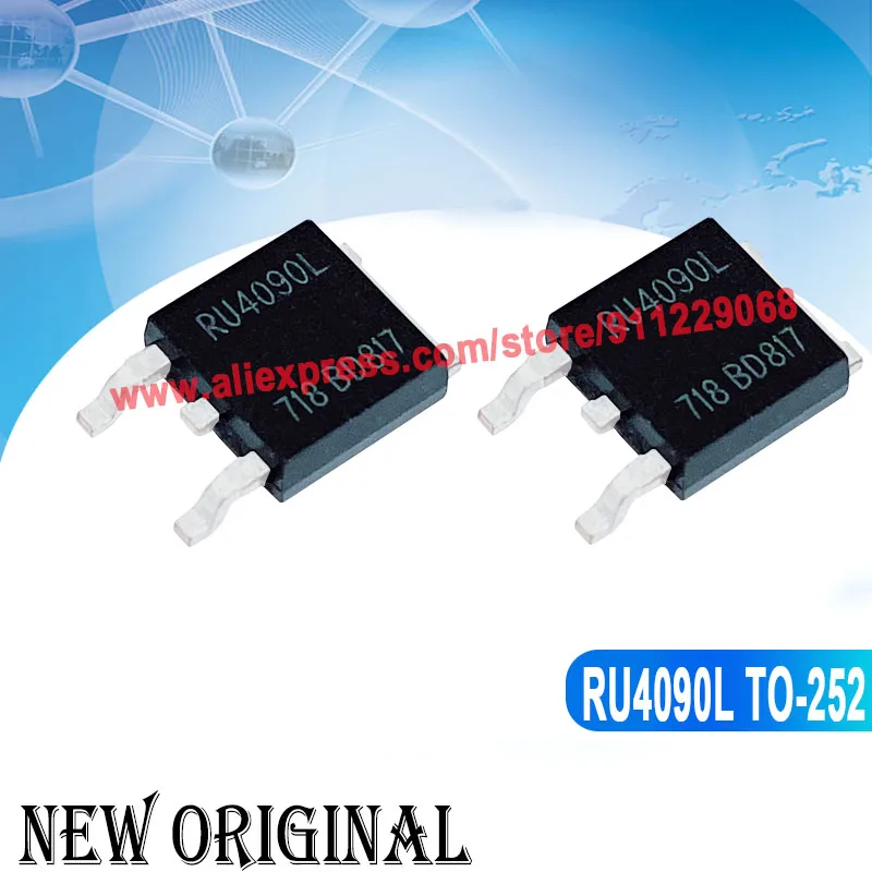 (5piece) 20N06HL TO-252 60V 20A / 6R600E6 IPD60R600E6 650V 19A / MBR1060CS  60V 10A / RU4090L  40V 90A TO-252