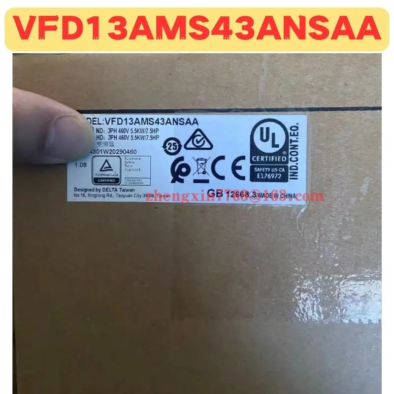 Brand New Original VFD13AMS43ANSAA Frequency Converter Expedited Delivery