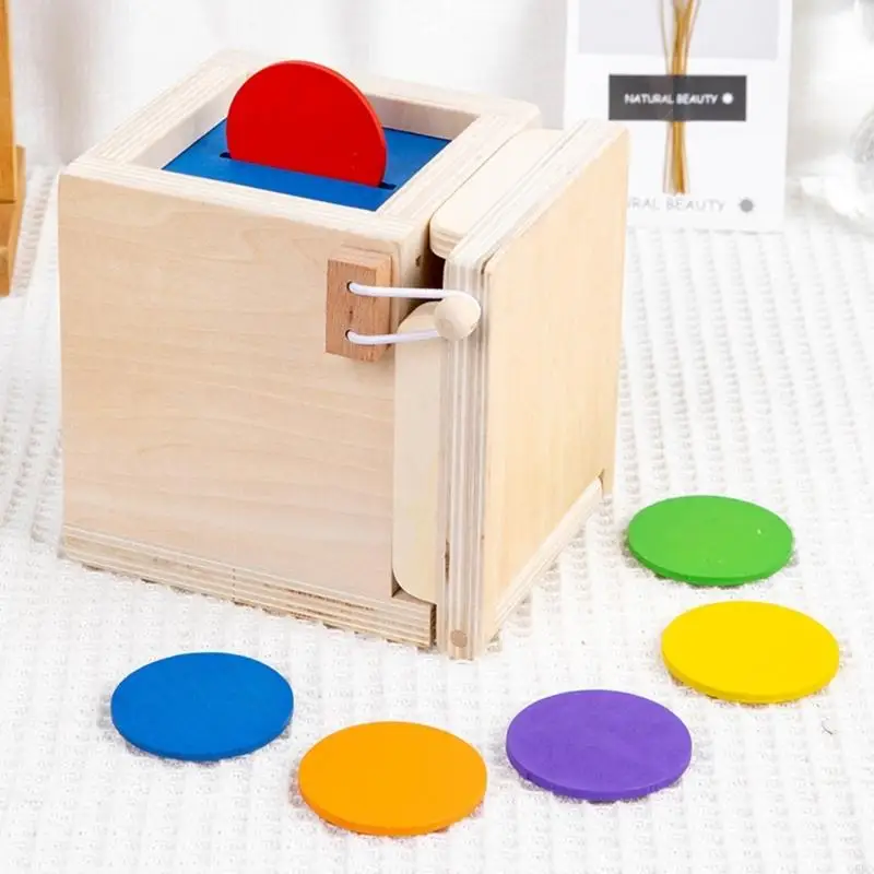 Cubo actividad y juguete apilado para niños Set madera educativa
