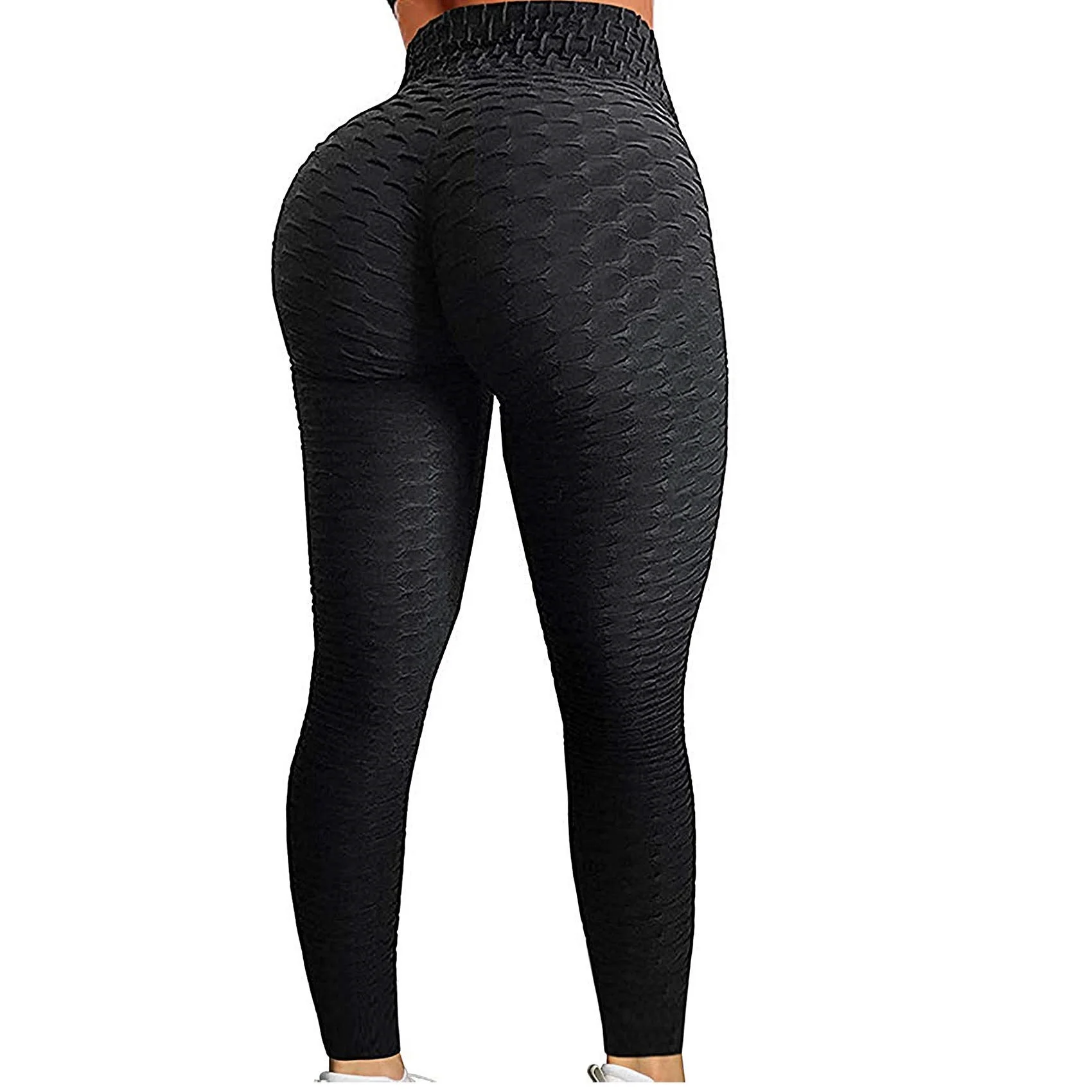 

Women High Waist Yoga Pants Seamless Workout Leggings Tummy Control Slimming Booty Scrunch Running Butt Lift Tights Fitness Pant