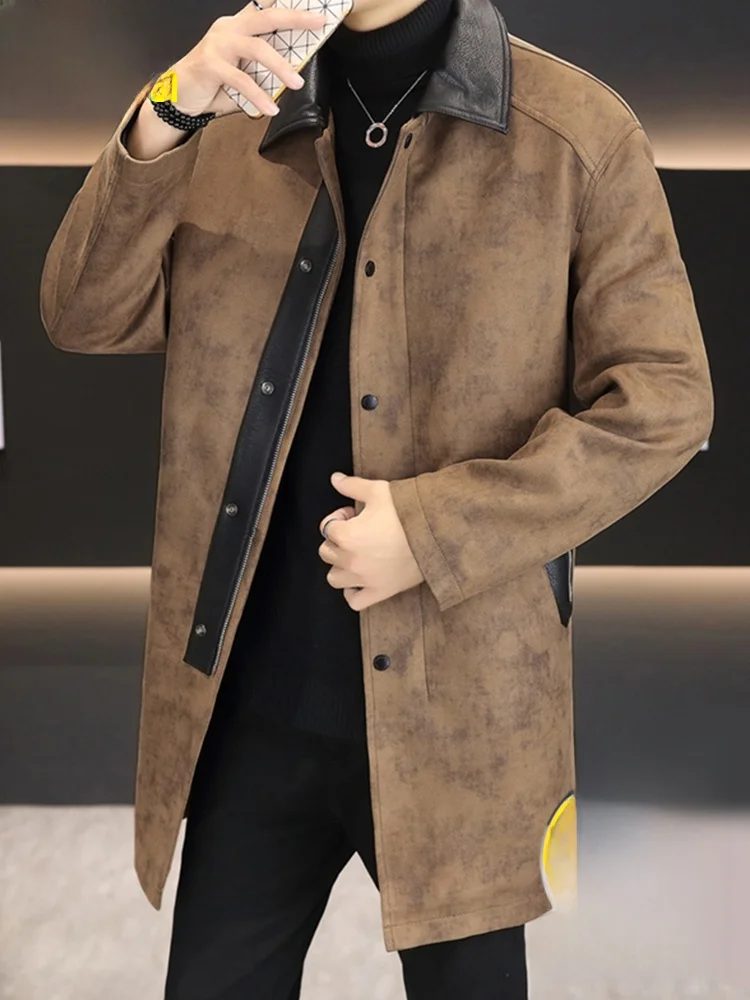 

Мужское зимнее пальто-пуховик класса люкс, белое, длинное, модное, новинка, бренд Woodpeer, из полиэфирного волокна, повседневная одежда