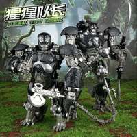 Optimal Optimus Primal Transformation Weapon Kit Action Figure Robot Toys Star Commander Orangutan Deformation Alloy Anime Kids