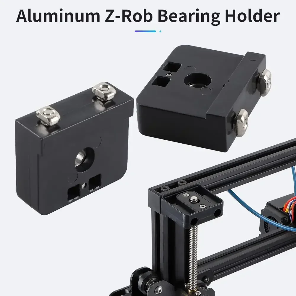 Creality peças de impressora 3d kit de atualização de eixo z duplo haste de parafuso duplo com parafuso de chumbo e motor de passo para ender 3 /3 pro ender 3 v2