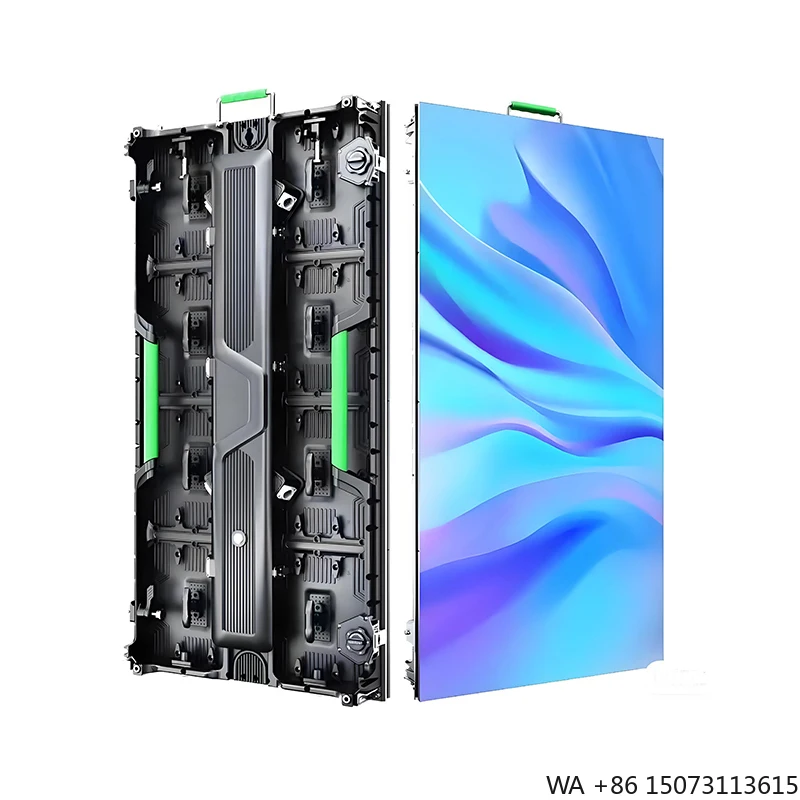 

IP65 Водонепроницаемая наружная светодиодная видеостена для аренды - 4K P2.976 Подвесной дисплей 5000cd Яркость 3-летняя гарантия