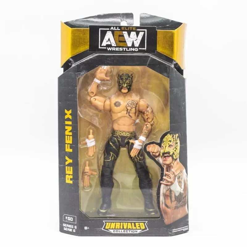 AWE Wrestler Action Figure Jake Hager Hikaru Shida Chris Jerichos Rey Fxnix Mjf Joints Can Movable Doll Boutique Collectible Toy