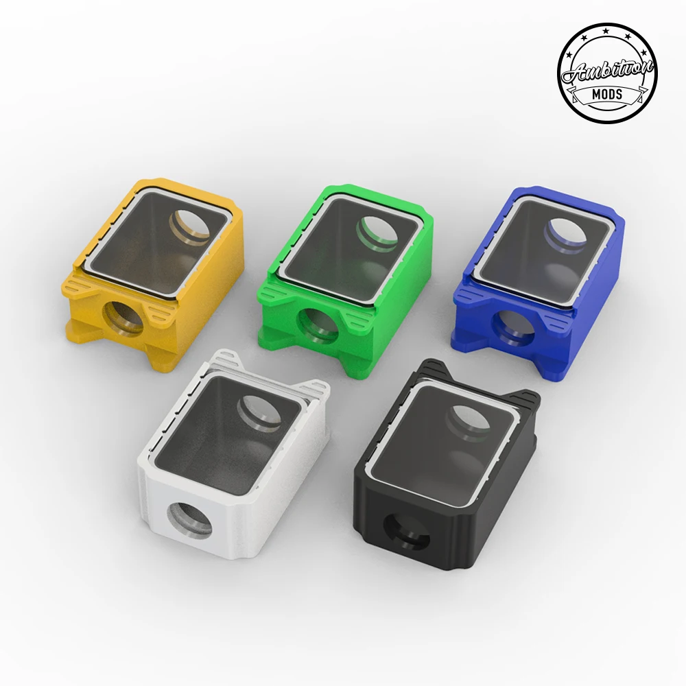 Ambition Mods Boro TANK สำหรับ BB MOD billet Box วัสดุ POM หนึ่ง Jenna Mobb rba Bridge atomizers Atom vwm dope