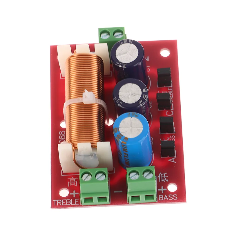 Audiophile Favorite YLY-2088400W, High Performance Audio Filter Board with 2-Way Speaker and Bass Treble Crossover.
