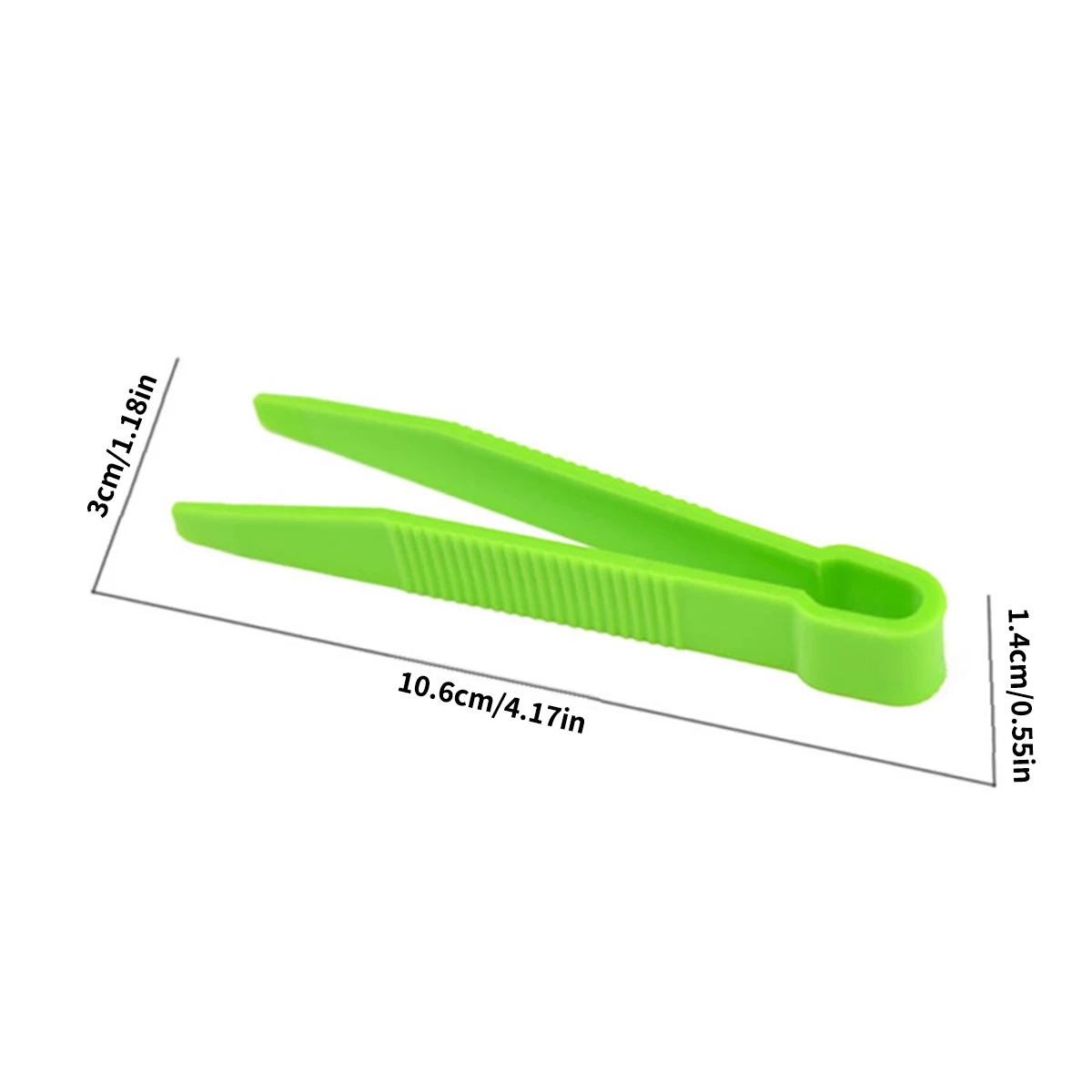 10pcs Colorful Kids Plastic Tweezers Fine Motor Skills Sensory Training Great For Crafts And Kids Toys Home Handmade Draft Tool