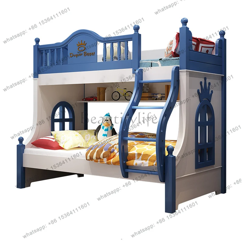Multi functional 3drawers storage bed slide bedroom frames full king size kids Bunk 2 people beds luxury twin modern furniture
