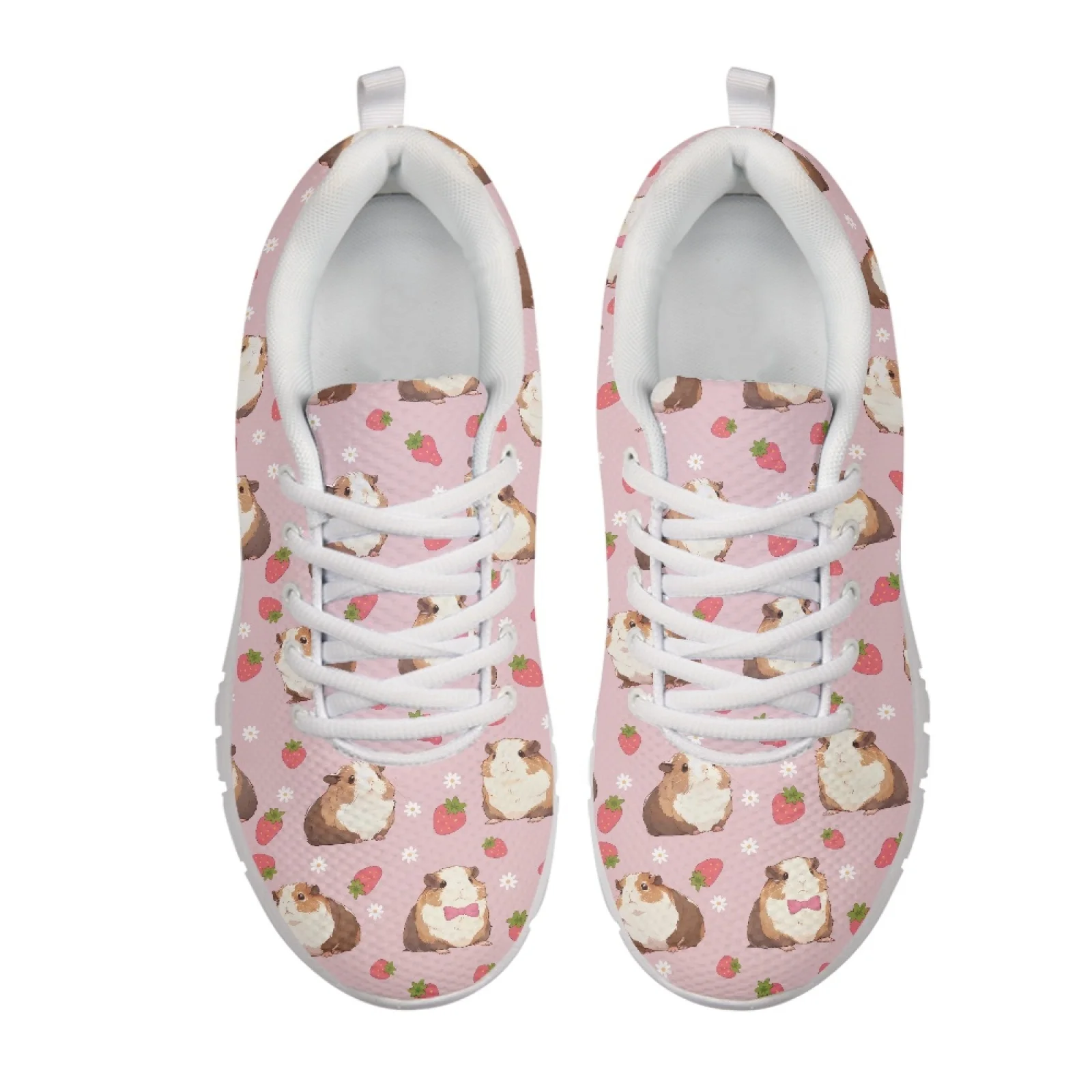 Coloranimal Guinea Pig Fitness Shoes Tennis Shoes for Men Lightweight Athletic Tennis Shoe