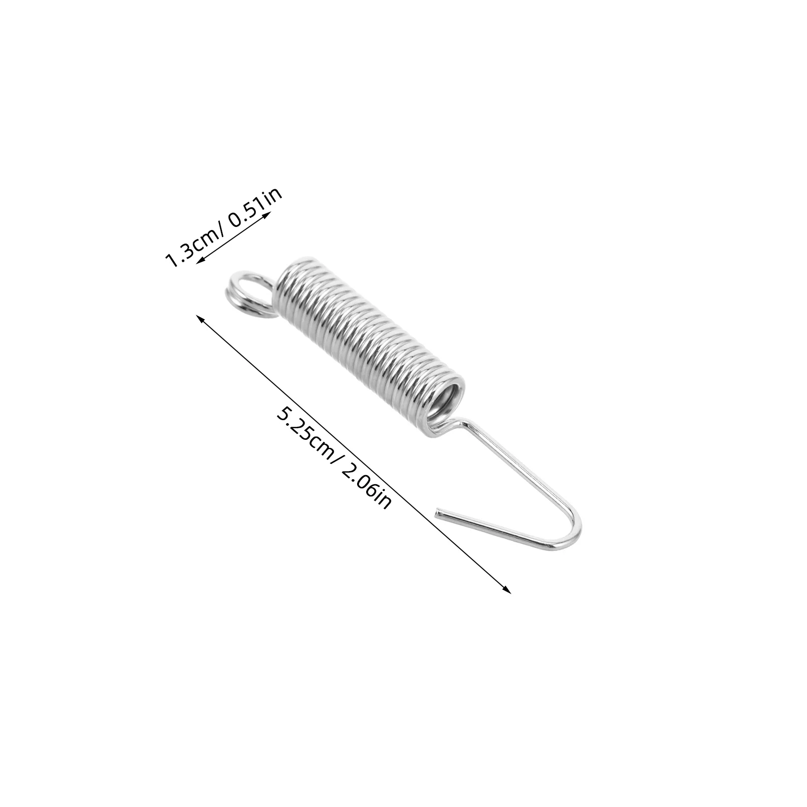 6Pcs Exhaust Fan Vent Spring Replacement Galvanized Robust Structure Bathroom Kitchen Ceiling Ventilation Springs Versatile Use