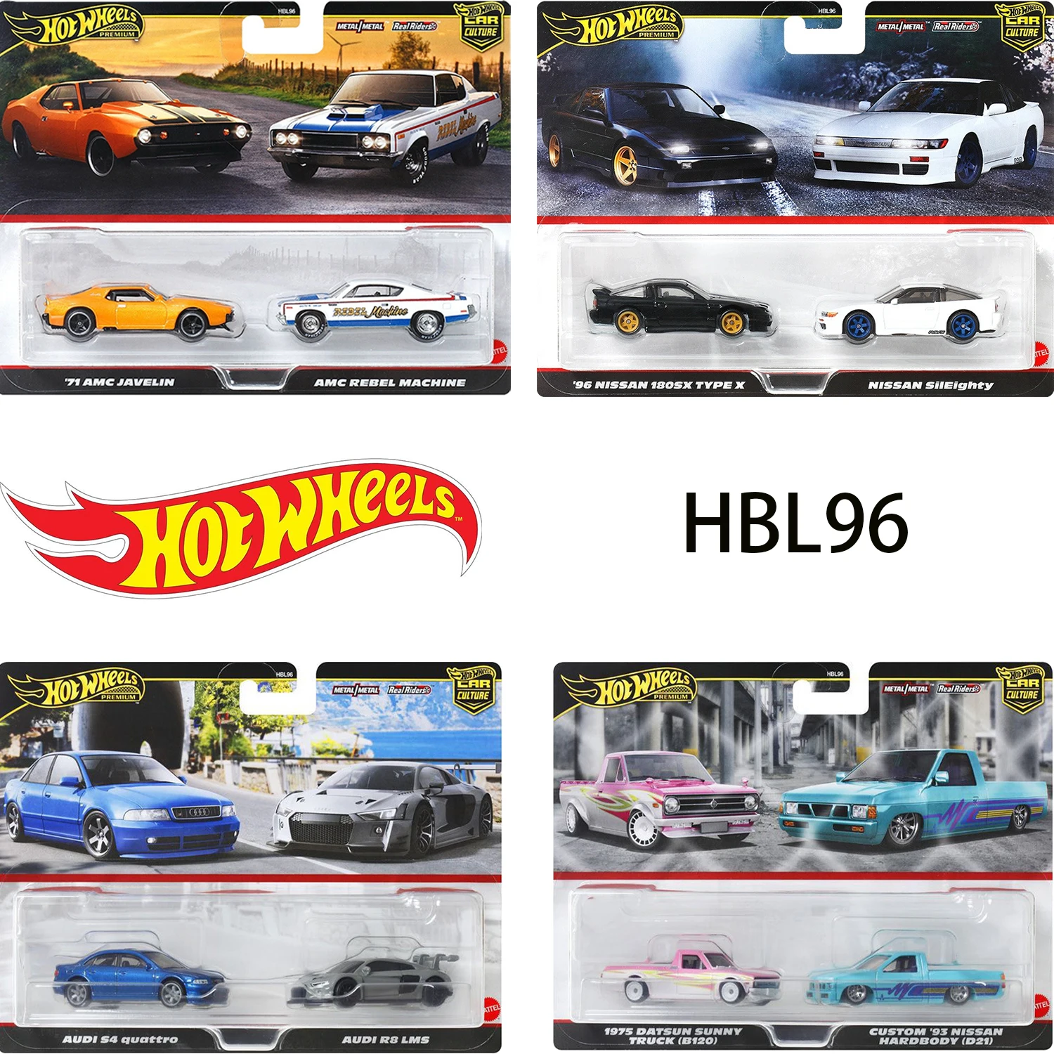 

Hot Wheels HBL96 9C6P SolidPack Золотая шкала Коллекция сокровищ в масштабе Сплав Литая под давлением модель автомобиля Игрушечная доставка Защита