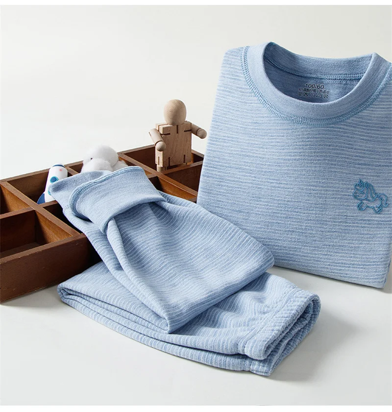 Kids Pajamas Sets Cotton Girl Boy Sleepwear Clothing Suit Autumn Spring Baby Long Sleeve Pijamas Tops+Pant 2pcs Children Outfits
