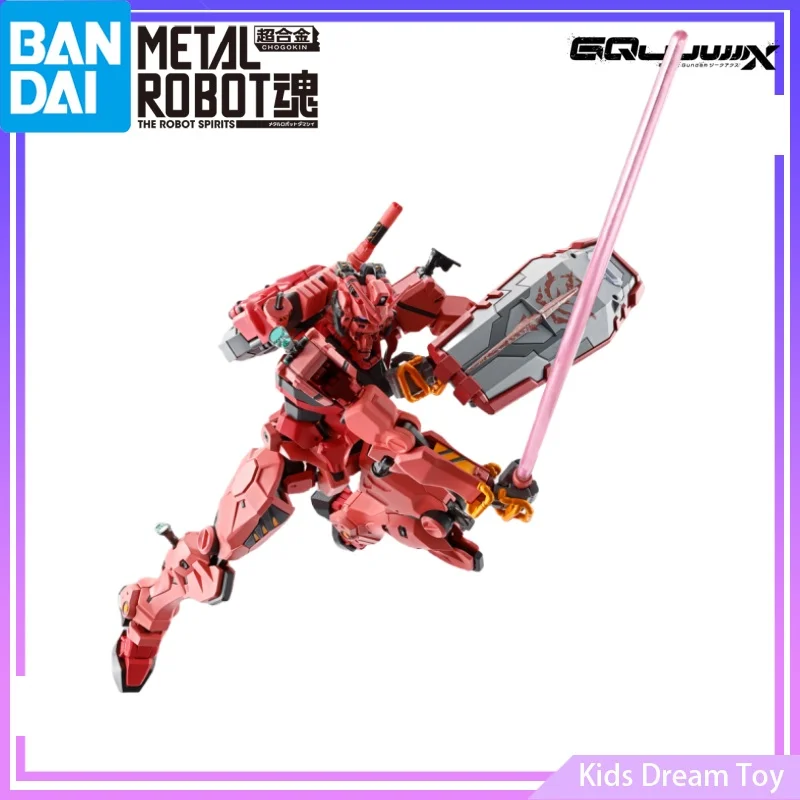 الأصلي بانداي الأسهم المعادن روبوت الأرواح الجانبية MS GQuuuuX أنيمي GMS-u الأحمر GUNDAM عمل أرقام اللعب تحصيل نموذج الهدايا