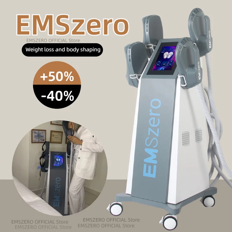 

New EMSzero Body Slimming Sculpt Therapy Sculpting Fat Burning Nova Electromagnetic Sculpt Muscle Stimulator Body Sculpt