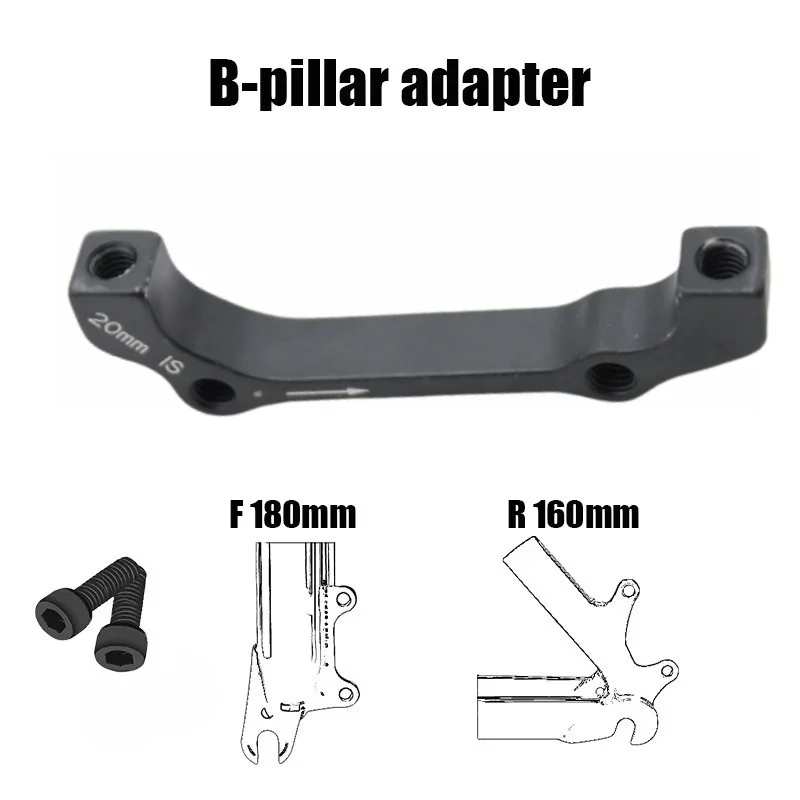 EVOSID MTB Fahrrad Bremsscheibe Mount Adapter 140 160 180 203 MM Ultraleichte Halterung IS PM A B auf PM A Fahrrad Scheibenbremse Adapter – Detail 5