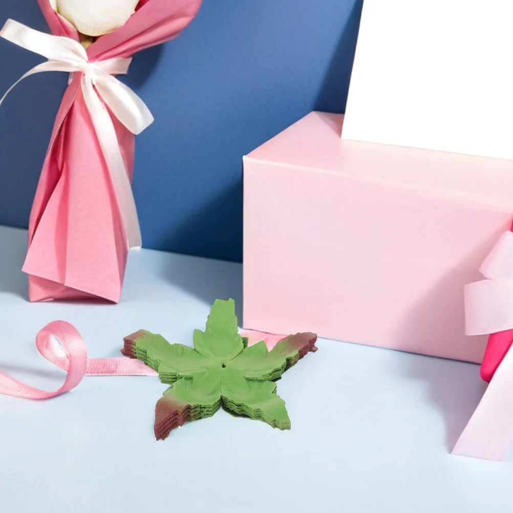 150 шт. искусственных розовых листочков для букетов и венков