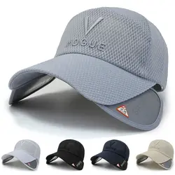 Breathable Sunscreen Baseball Hat Fishing Hat Waterproof Wide Brim Sunscreen Hat UV Protection Quick Dry Anti-UV Caps Hiking