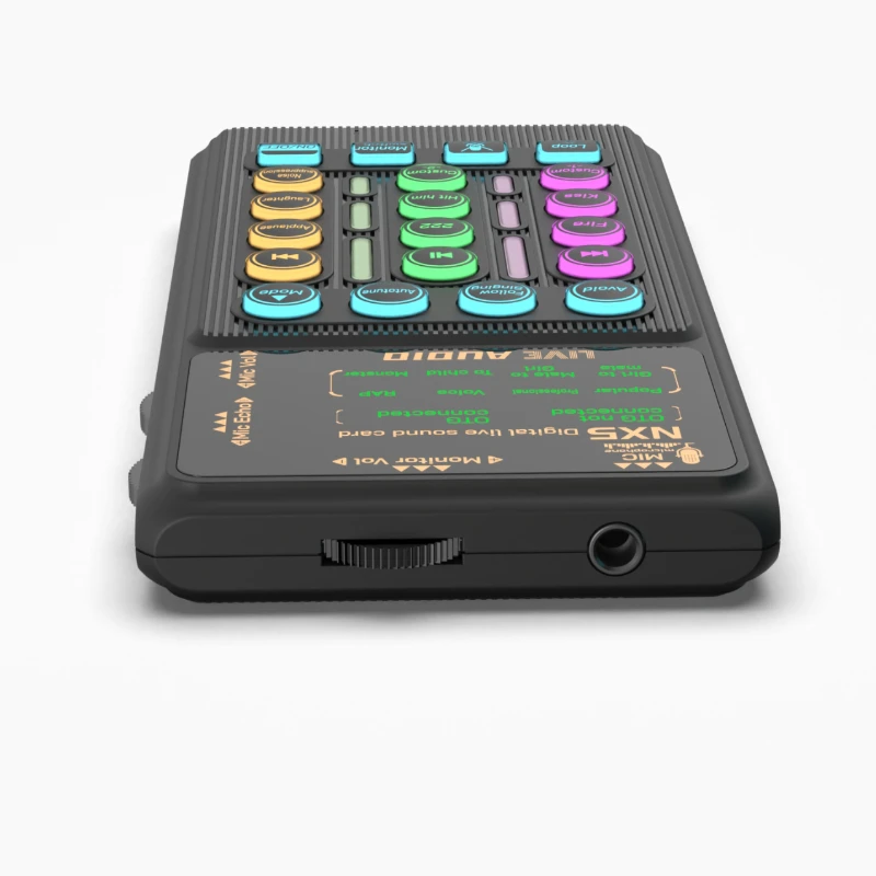 بطاقة الصوت الاحترافية NX5 الأصلية للبث المباشر وتسجيل الفيديو وألعاب الغناء مناسبة لاحتياجات الوسائط المتعددة