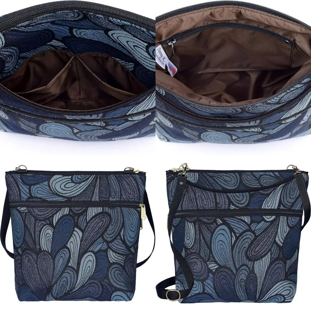 

Handmade Crossbody Tapestry Bag, Women's Maggie Purse, Crafted in USA