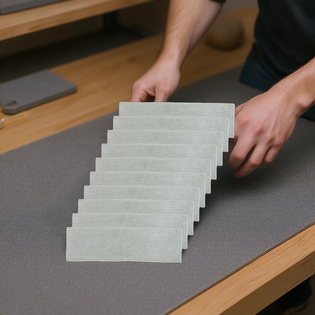 10Pcs Mop Cloth Kit…