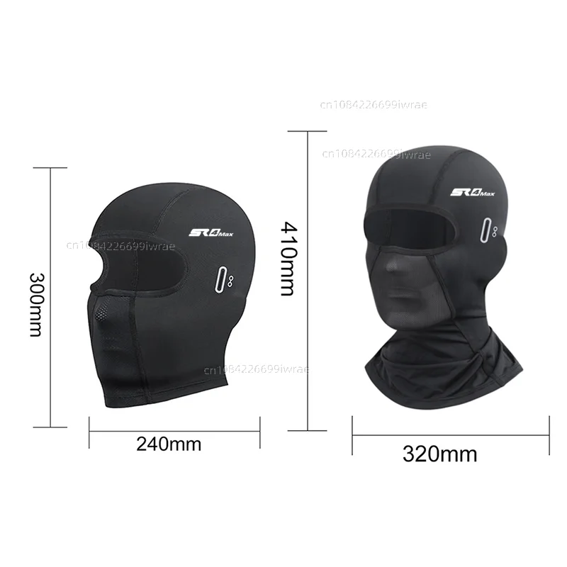 Cooling Motorcycle Balaclava Mask UPF50+ UV Protection Breathable Face Cover Summer For VOGE SR4MAX SR4 MAX sr4max 2022 2023