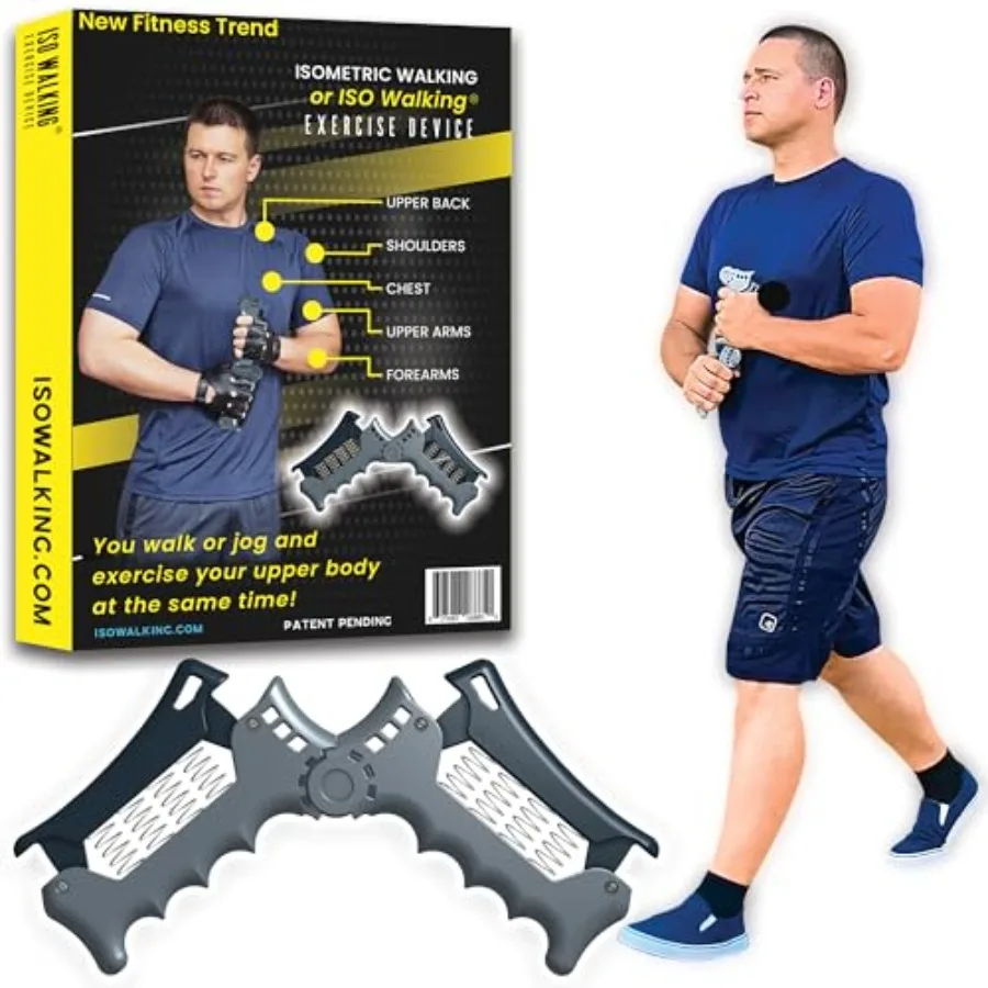 

5-in-1 Arm and Chest Trainer Portable Home Gym with Adjustable Resistance Replaces Chest Expander Power Twister Arm Trainer and