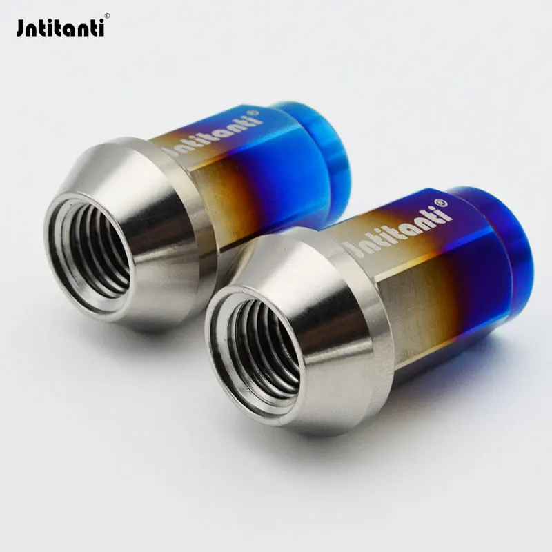 Jntitanti Gr5 titanium lug nut M12*1.25/1.5*35mm