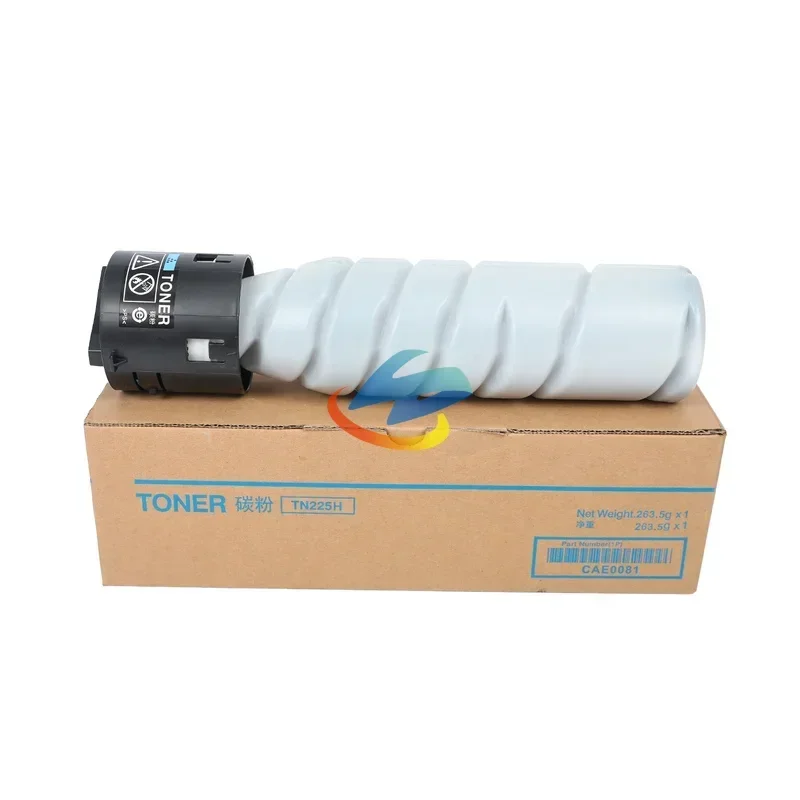 1PCS TN225 Toner Cartridge Compatible for Konica Minolta Bizhub 216 236 266 306 306i 206i 226i 246i 7223 7228 BK140g BK280g