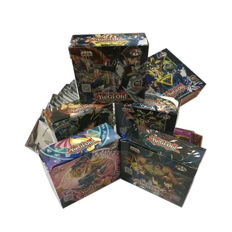 DIY 2024 New 240pcs Yu Gi Oh Card Game Full English Duel Structure Deck: The Dark Magicia CollectionFlash Yu Gi Oh Board New