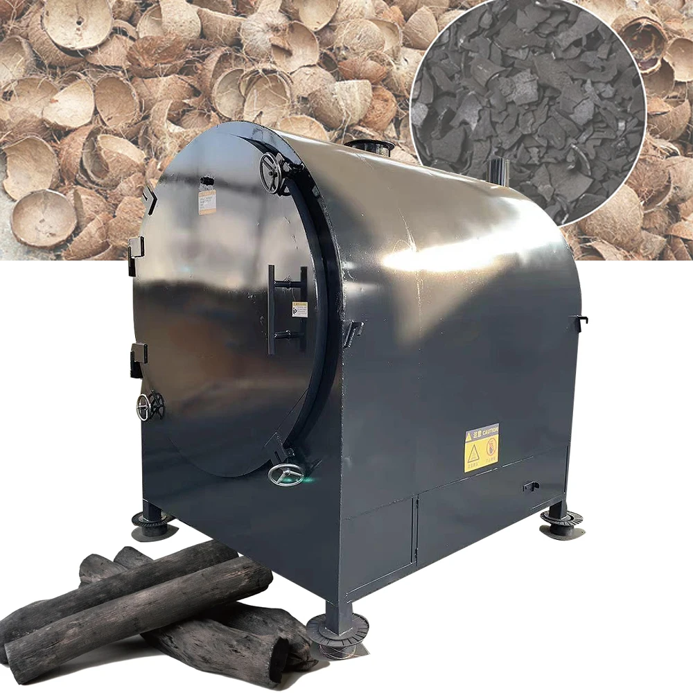 

Установка для карбонизации древесных опилок, машина для производства древесного угля, печь для карбонизации древесины