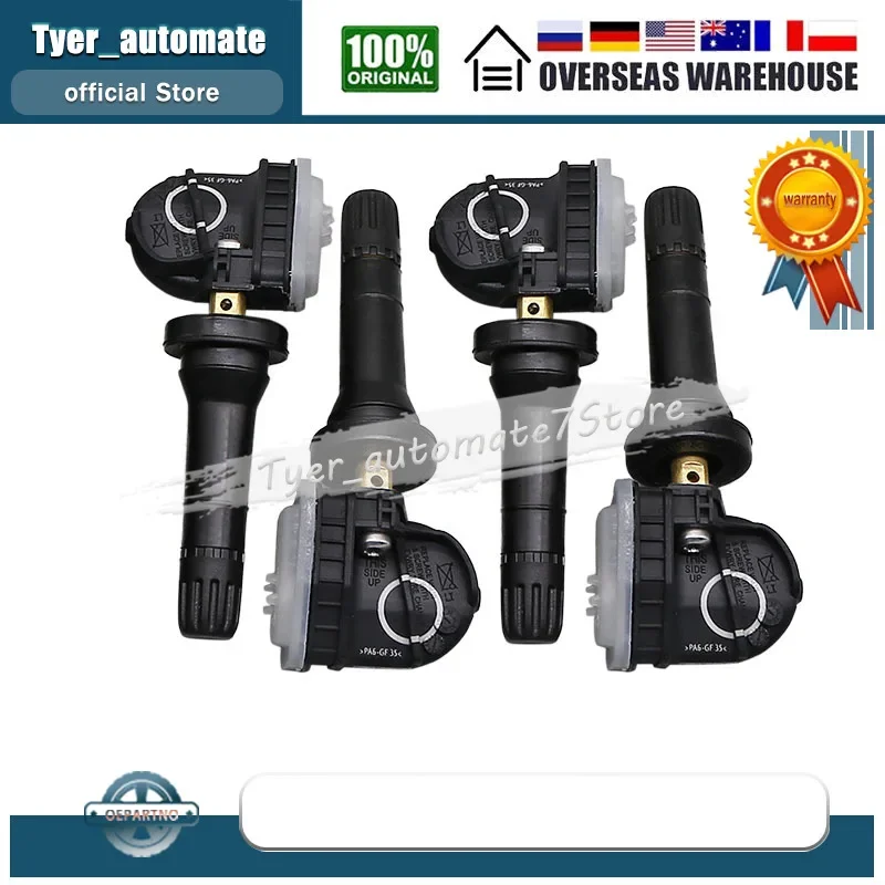4PCS TPMS Tire Pressure Monitoring Sensor 433MHZ 3641100XKV3AA For HAVAL Dargo H7 H5 H6 H9 Raptor Cool Dog F7 XiaoLong MAX