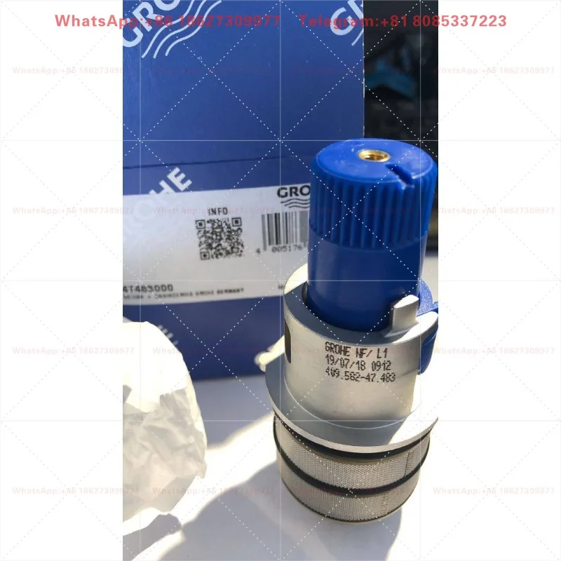Concealed embedded valve core constant temperature concealed temperature regulating valve repair 47483000 temperature control