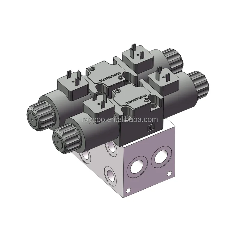 hydraulic rock breaker control valve hydraulic manifold valve block