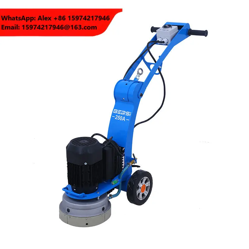 10'' /250mm New Factory Hot Sale Manual Edge Concrete Floor Grinder With Vacuum Floor Grinding Machine