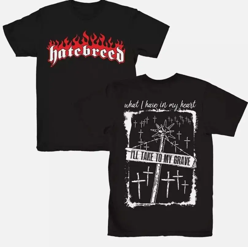 Hot Hatebreed Band Short Sleeve Twoside Black Size S-2XL T-Shirt