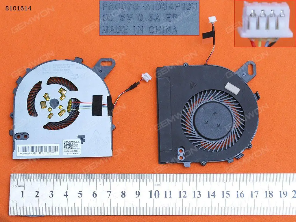 Laptop Colling Fan for DELL Inspiron 15 7560 15-7560 Vostro 5468 5568