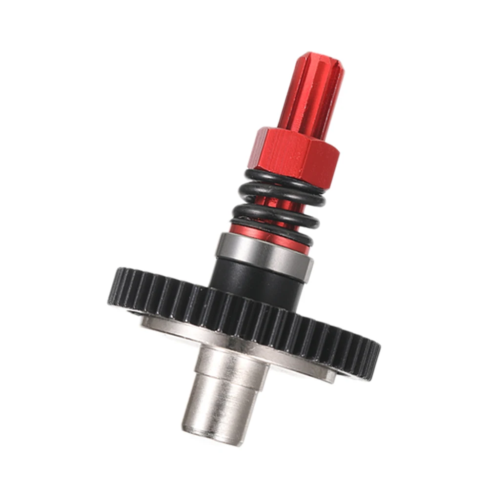 1 peça de aço 1/10 engrenagem para senton 3s rc peça de carro rc acessórios peças de reposição peça de atualização rc hop-ups preto