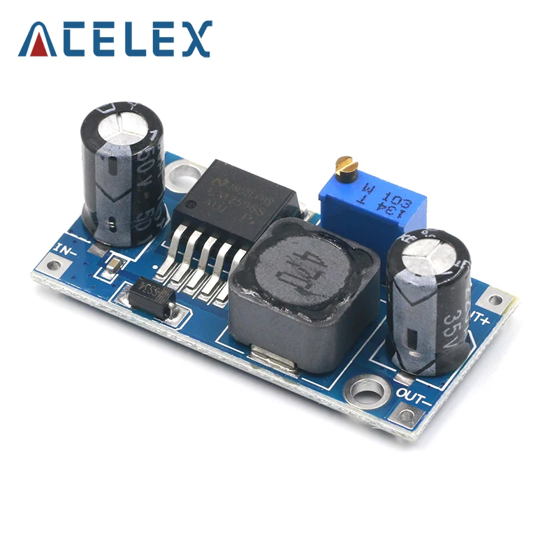 LM2596 LM2596S ADJ Power supply module DC-DC Step-down module 5V/12V/24V adjustable Voltage regulator 3A