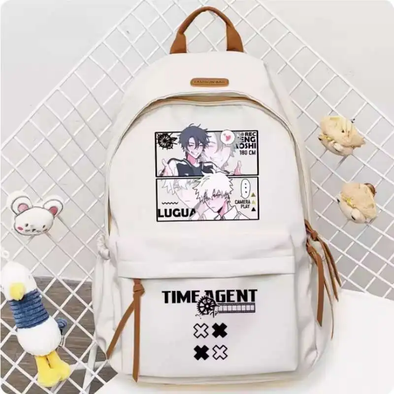 

Anime Time Agent Charles Lucas Link Click Schoolbag Backpack High-Capacity Shoulder Bag Cosplay Student Teenage Gift B583 hit