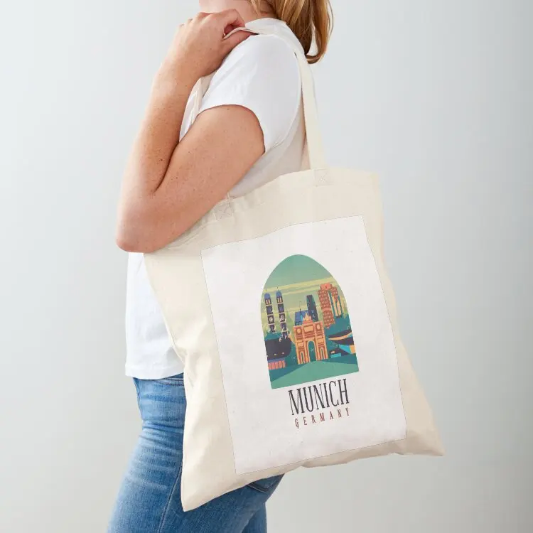 

Germany Munich, Bavaria Tote Bag shopper bag women reusable grocery bags Women's beach bags cloth bag woman