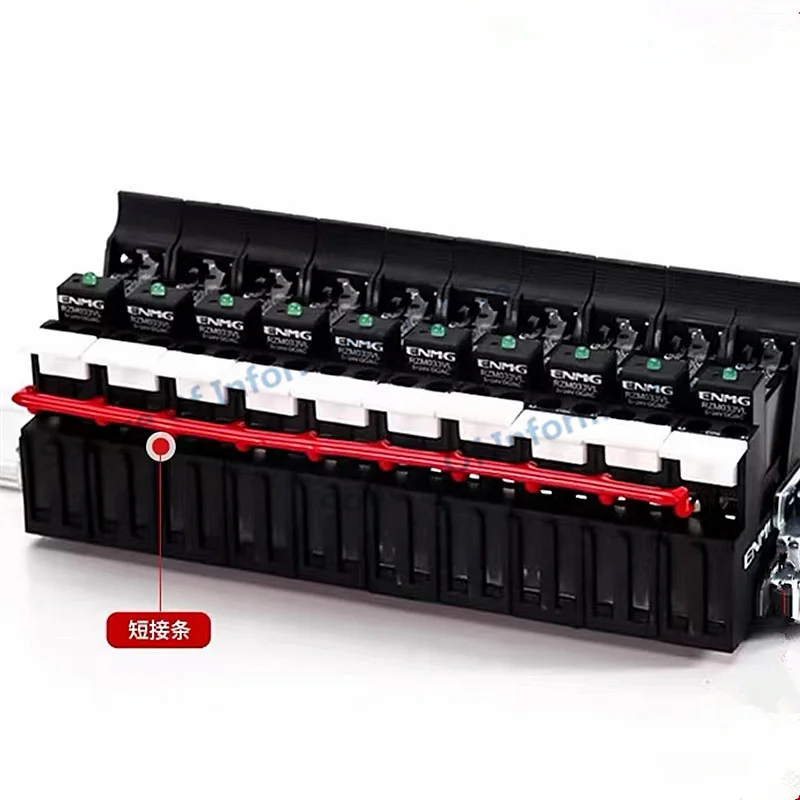 Small DIN-Rail Solid State Relay SSK10D6132 with Base RS-ZE2M-48M for Electronics Market