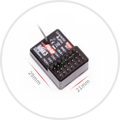Original FLYSKY Noble NB4/NB4 PRO Receiver FGR4S FGR4P FGR4 4CH Waterproof 2.4G AFHDS ANT High-speed Receiver
