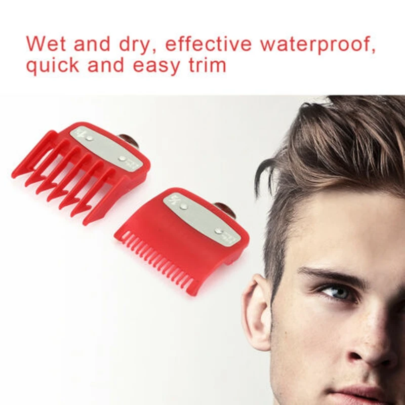 Wahl Hair Clipper Guide Comb Set, guardas padrão, peças anexadas estilo aparador