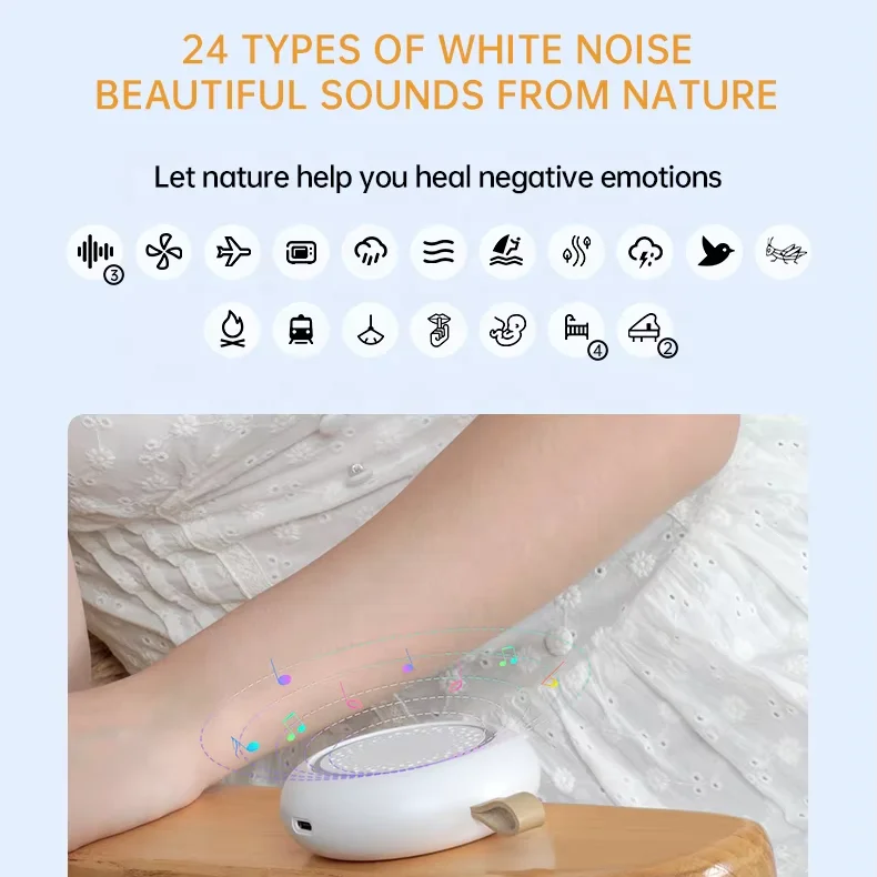 เครื่องเสียงพกพาสำหรับเด็ก เสี - Baby Sound Machine White บทวิจารณ์และราคา