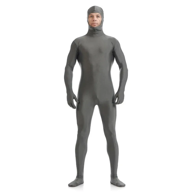

COSda@Full Bodysuit Spandex Nylon Zentai Second Skin Tight Suit Halloween Dance Performance Party Cosplay Face Open JumpsuitCOSd