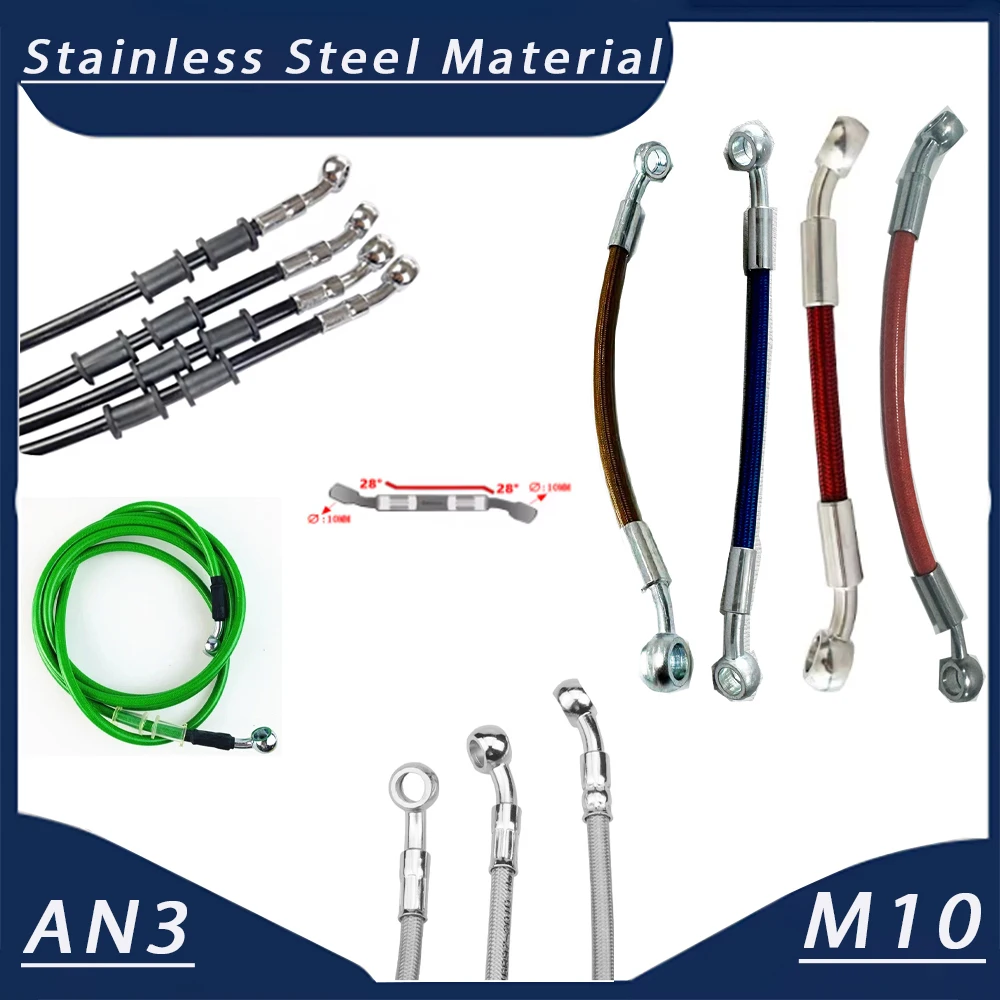 

10cm-500cm Hydraulic Enhanced Brake Clutch Oil Pipe Stainless Steel Material Hydraulic Pipe With Multiple Colors To Choose From