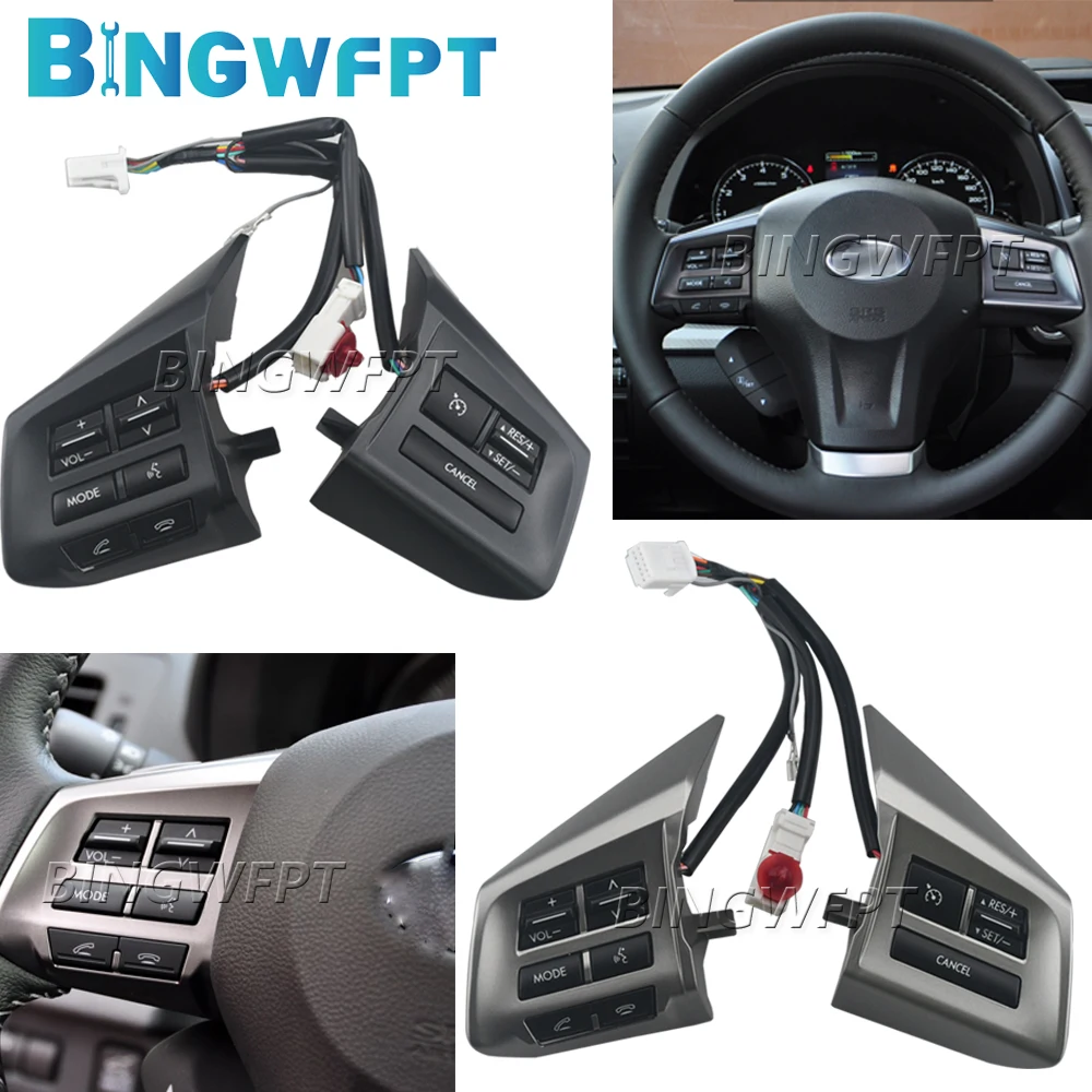 

Высококачественный многофункциональный переключатель круиз-контроля на рулевом колесе для Subaru Forester XV Legacy 2013-2014